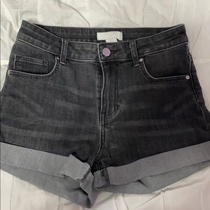 H&M Grey Jean Shorts